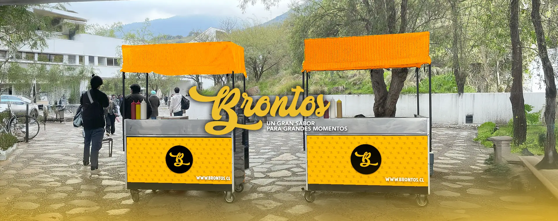 Eventos Brontos — Carritos para activaciones, corporativos y celebraciones